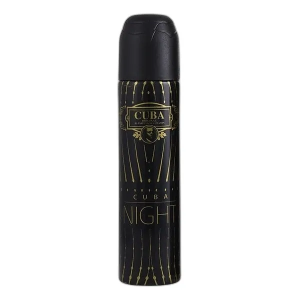 Frasco del perfume Cuba Night Eau de Parfum