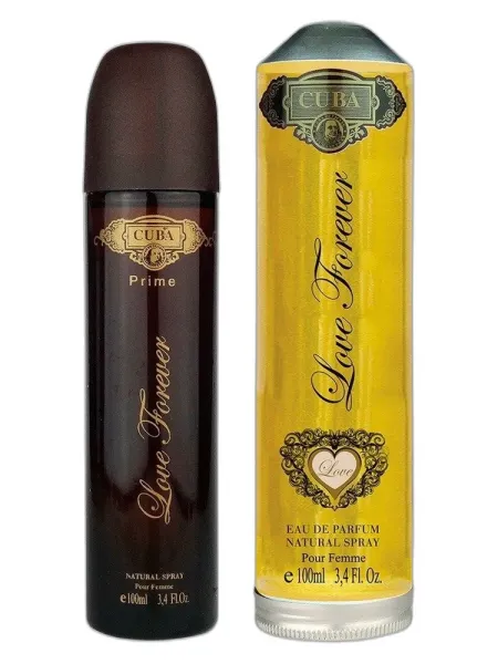 Frasco del perfume Cuba Paris Cuba Love Forever