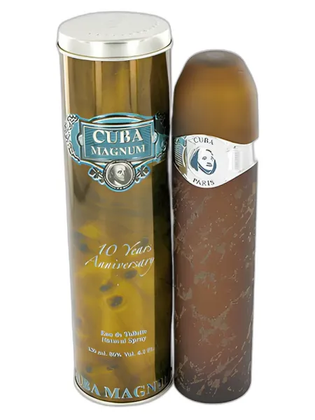 Frasco del perfume Cuba Paris Cuba Magnum Blue