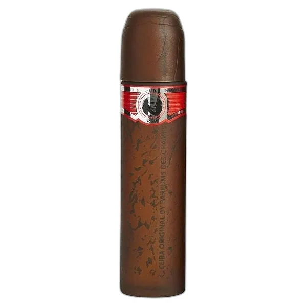 Frasco del perfume Cuba Red Eau de Toilette