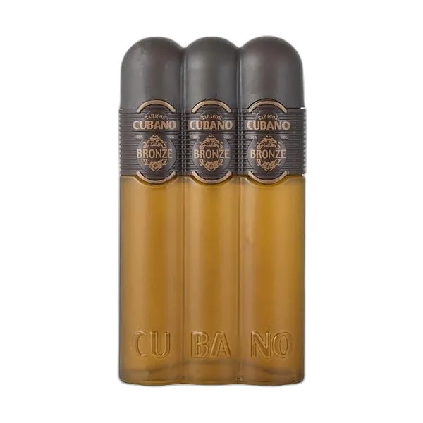 Frasco del perfume Cubano Bronze Eau de Toilette
