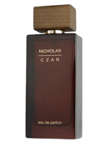 Frasco del perfume CZAR Nicholas unisex
