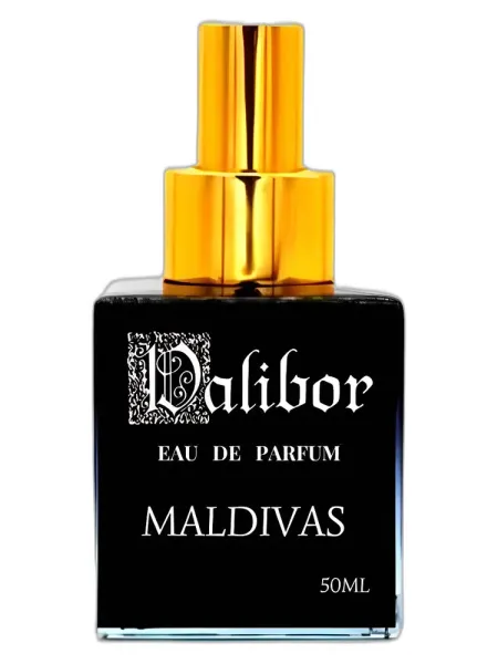 Frasco del perfume Dalibor Parfums Maldivas unisex Eau de Parfum