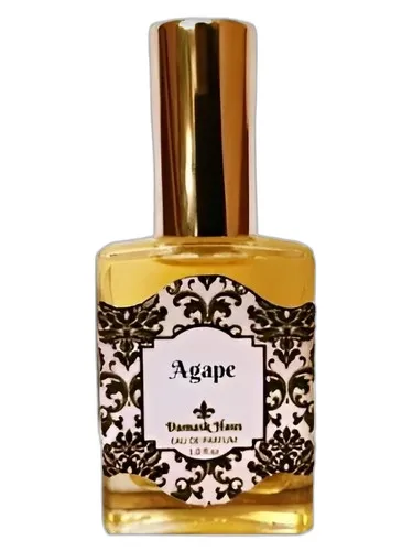 Frasco del perfume Damask Haus Agape