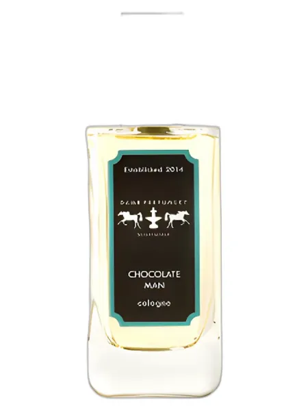 Frasco del perfume Dame Perfumery Chocolate Man Eau de Cologne