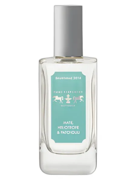 Frasco del perfume Dame Perfumery Mate, Heliotrope & Patchouli