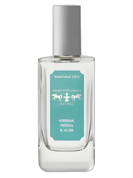Frasco del perfume Dame Perfumery Verbena, Freesia & Musk