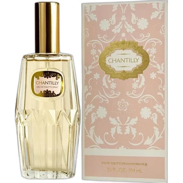 Frasco del perfume Dana Chantilly Eau de Toilette