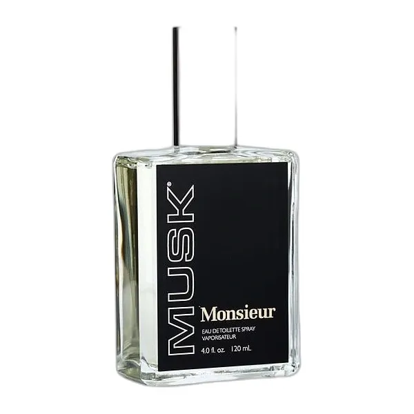 Frasco del perfume Dana Monsieur Musk Eau de Toilette