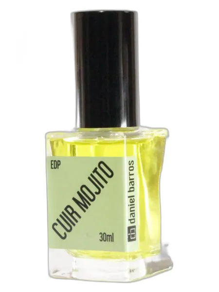 Frasco del perfume Daniel Barros Cuir Mojito unisex