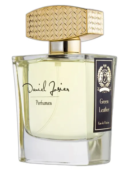 Frasco del perfume Daniel Josier Green Leather unisex Eau de Parfum