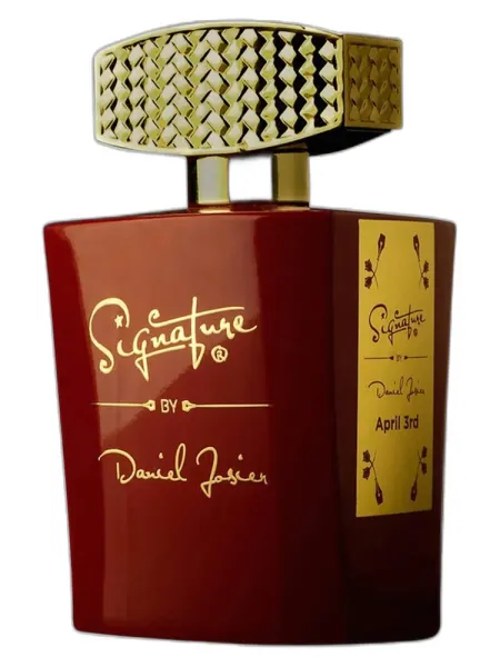 Frasco del perfume Daniel Josier Signature April 3rd unisex