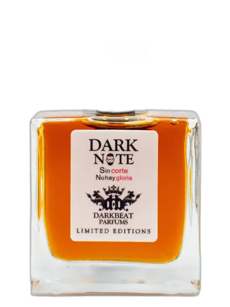 Frasco del perfume Darkbeat Parfums Dark Note unisex Eau de Parfum