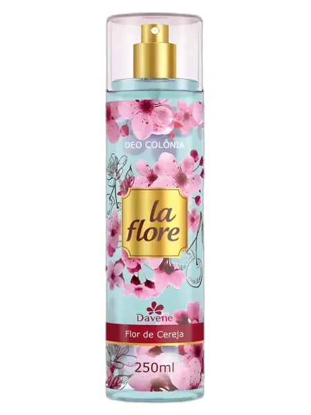 Frasco del perfume Davene La Flore Flor de Cereja