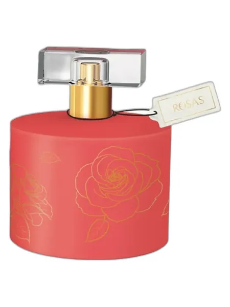 Frasco del perfume Davene Rosas Sublime