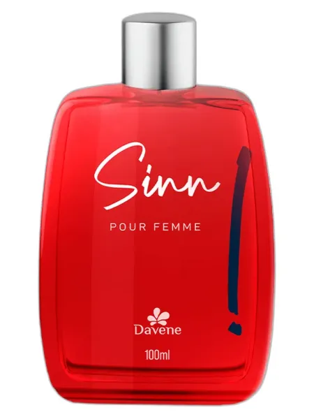 Frasco del perfume Davene Sinn Pour Femme