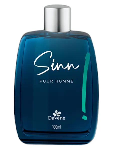 Frasco del perfume Davene Sinn Pour Homme