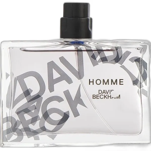 Frasco del perfume David Beckham Homme Eau de Toilette