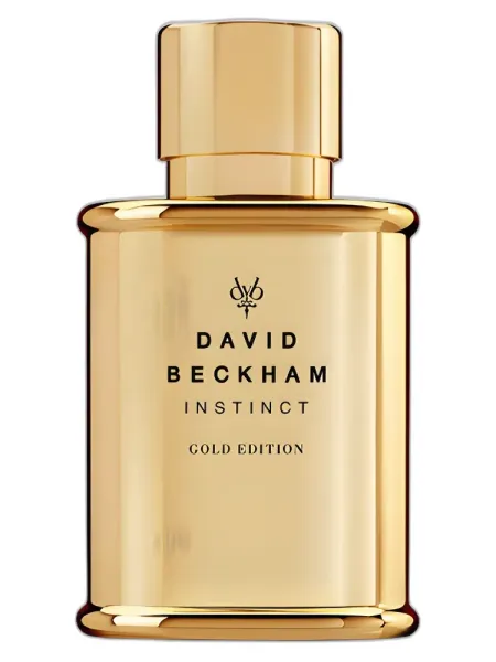 Frasco del perfume David Beckham Instinct Gold Edition Eau de Cologne