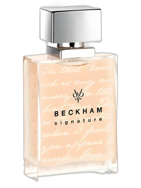 Frasco del perfume David Beckham Signature Story for Her