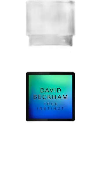 Frasco del perfume David Beckham True Instinct Eau de Parfum