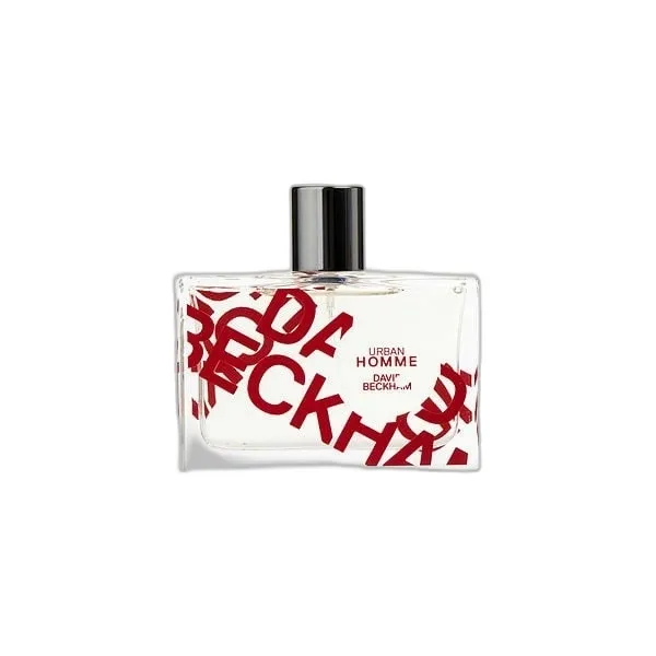 Frasco del perfume David Beckham Urban Homme Eau de Toilette