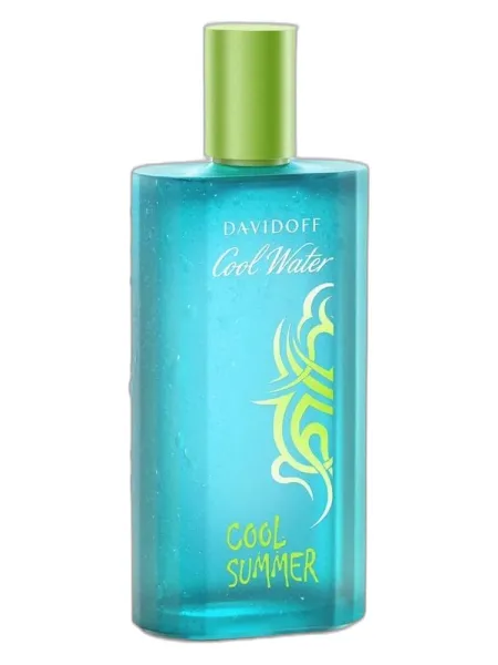 Frasco del perfume Davidoff Cool Water Man Cool Summer Eau de Cologne