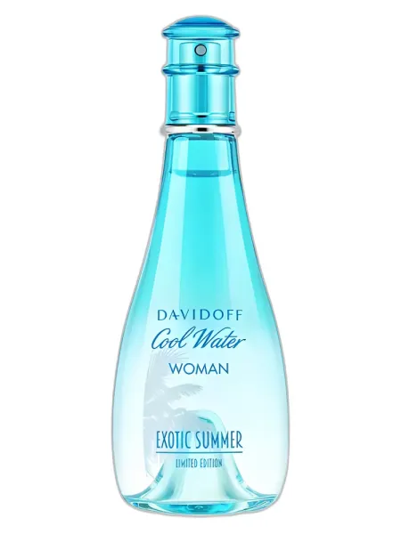 Frasco del perfume Davidoff Cool Water Woman Exotic Summer