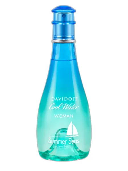 Frasco del perfume Davidoff Cool Water Woman Summer Seas
