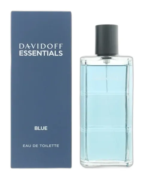 Frasco del perfume Davidoff Essentials Blue Eau de Toilette