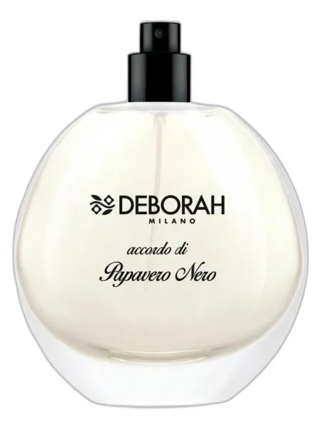 Frasco del perfume Deborah Accordo di Papavero Nero Eau de Toilette