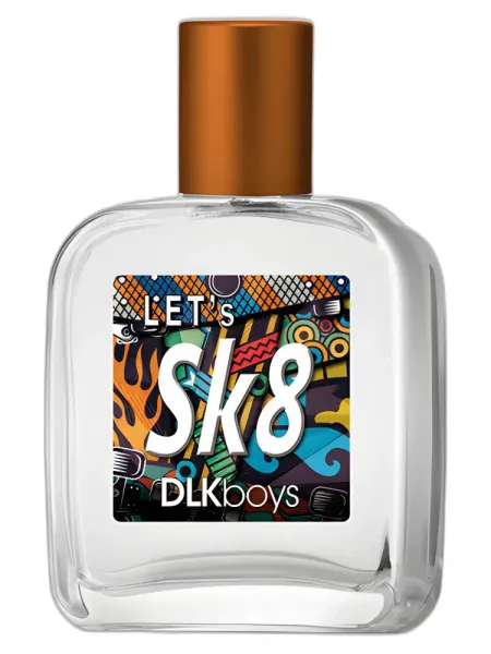 Frasco del perfume Delikad Let's SK8