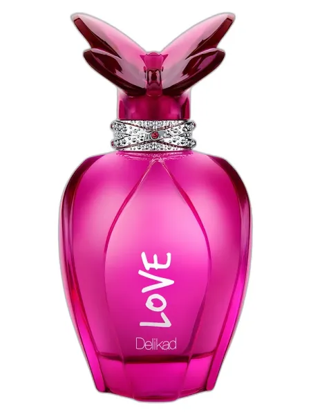 Frasco del perfume Delikad Love Butterfly