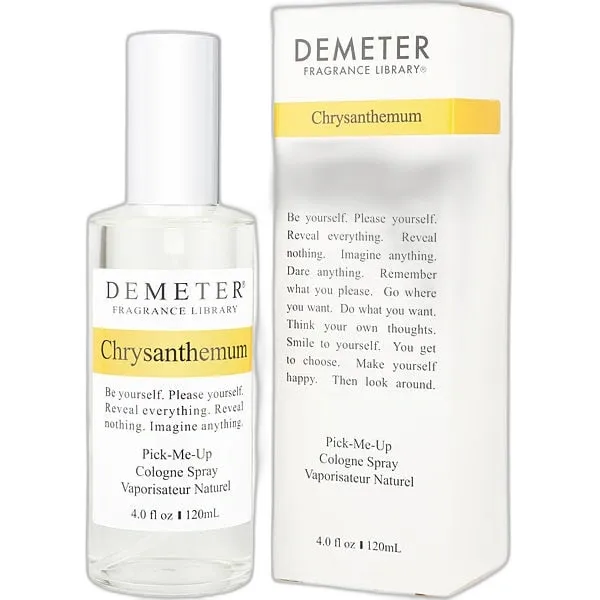 Frasco del perfume Demeter Chrysanthemum Eau de Cologne