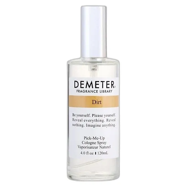 Frasco del perfume Demeter Dirt Eau de Cologne