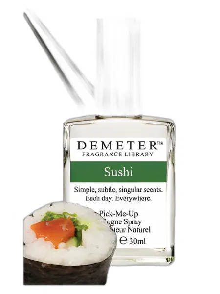 Frasco del perfume Demeter Fragrance Sushi