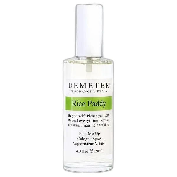 Frasco del perfume Demeter Rice Paddy Eau de Cologne