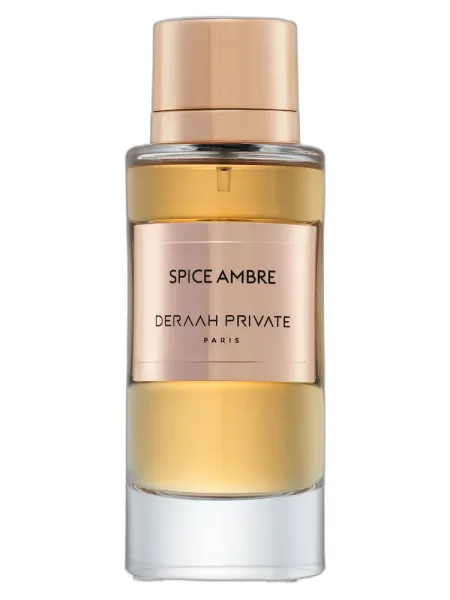Frasco del perfume Deraah Private Spice Amber unisex Eau de Parfum