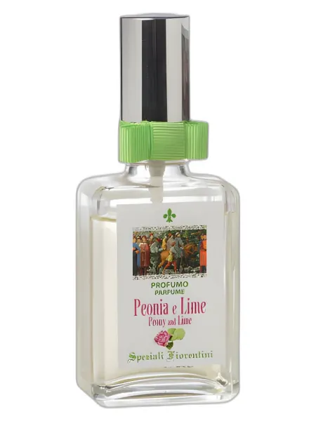 Frasco del perfume Derbe Peonia e Lime unisex