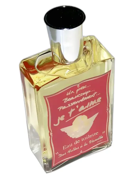 Frasco del perfume Des Filles a la Vanille Je T'aime