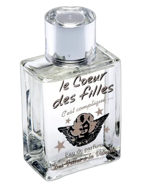 Frasco del perfume Des Filles a la Vanille Le Coeur Des Filles C'est Complique