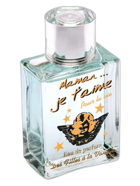 Frasco del perfume Des Filles a la Vanille Maman Je T'aime Pour La Vie