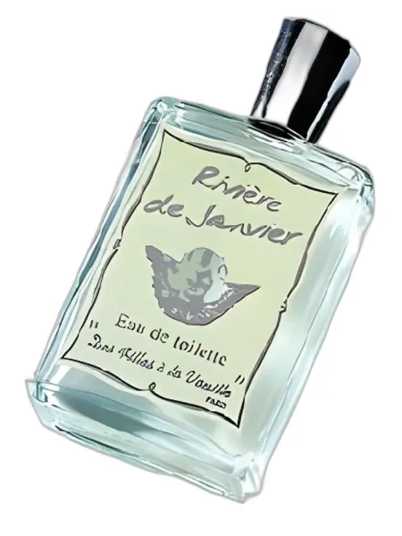 Frasco del perfume Des Filles a la Vanille Riviere de Janvier