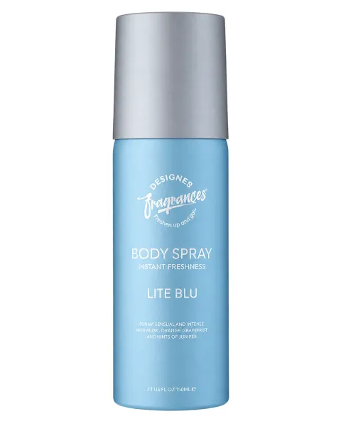 Frasco del perfume Designer Fragrances Lite Blu Eau de Parfum