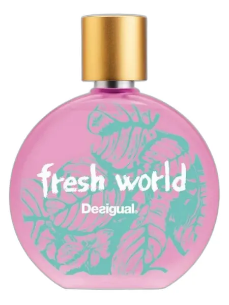 Frasco del perfume Desigual Fresh World