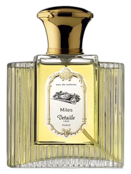 Frasco del perfume Detaille Miles Eau de Toilette