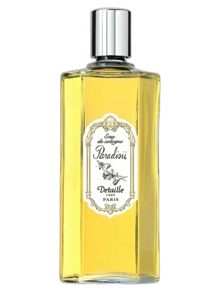 Frasco del perfume Detaille Paradisii unisex Eau de Cologne
