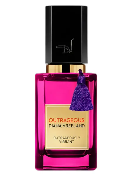 Frasco del perfume Diana Vreeland Outrageous Collection Outrageously Vibrant Eau de Parfum