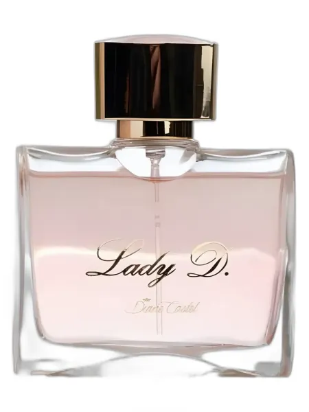 Frasco del perfume Diane Castel Lady D. unisex