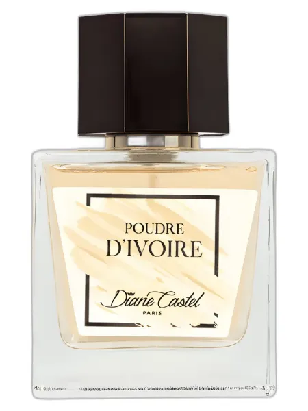 Frasco del perfume Diane Castel Poudre D'ivoire unisex